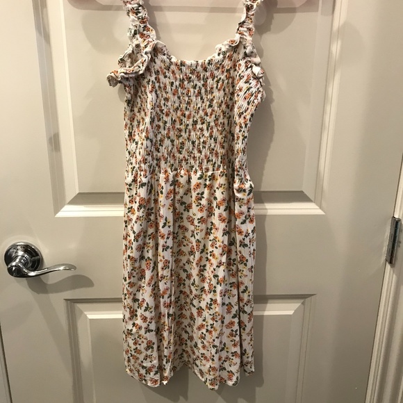 L.A. HEARTS- Ruffled Smocked Sk8r Mini Dress - Picture 3 of 9